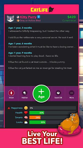 BitLife Cats - CatLife Скриншот 3