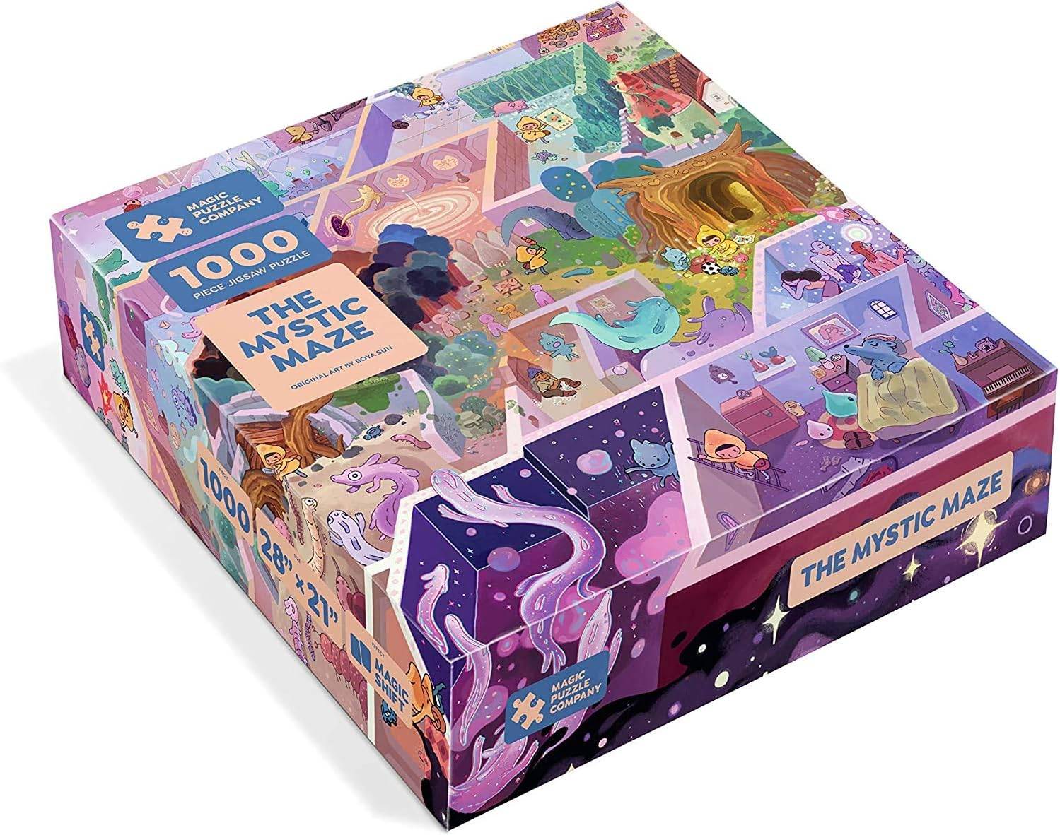 Amazon Ang Mystic Maze 1,000-Piece Jigsaw Puzzle