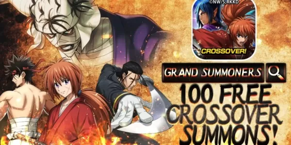 Grand Summoners kondigt crossover aan met Rurouni Kenshin