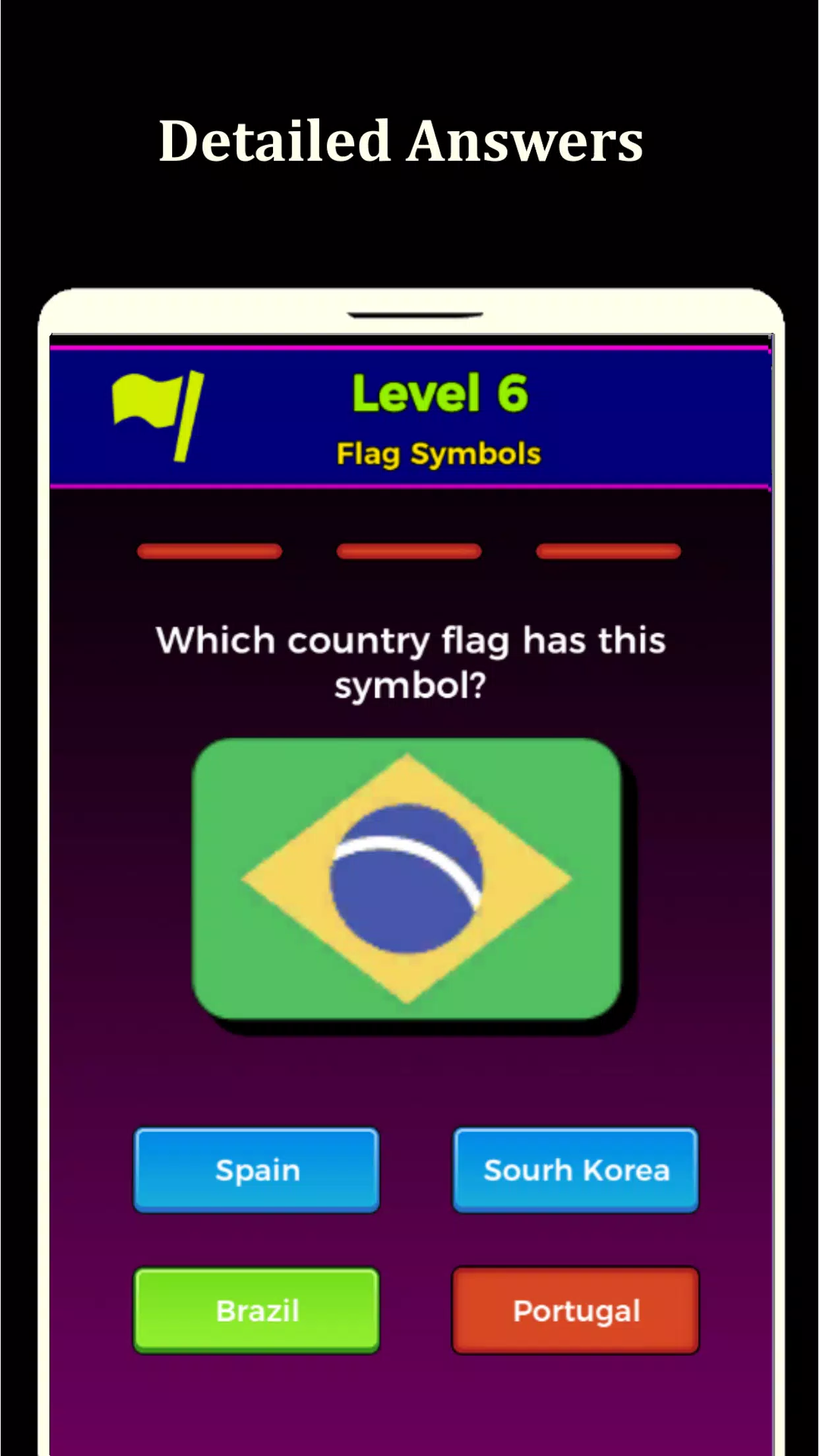 World Flags Quiz Game应用截图第3张