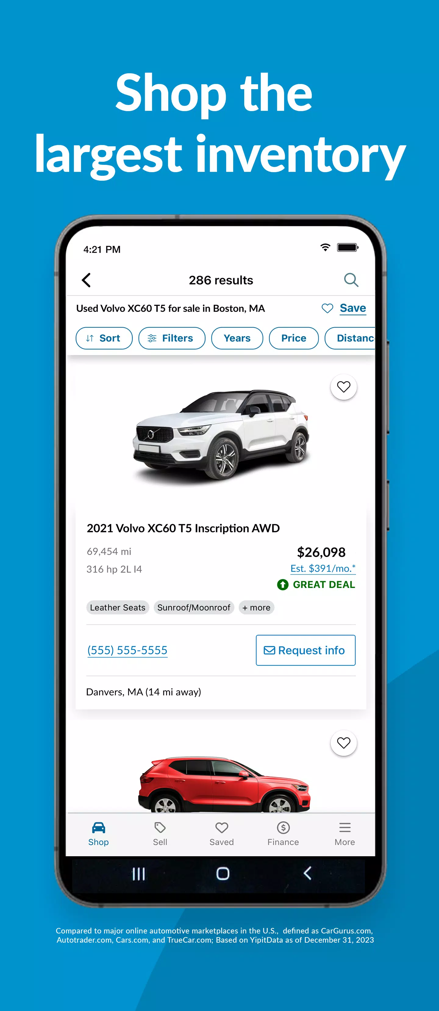CarGurus: Used & New Cars应用截图第0张