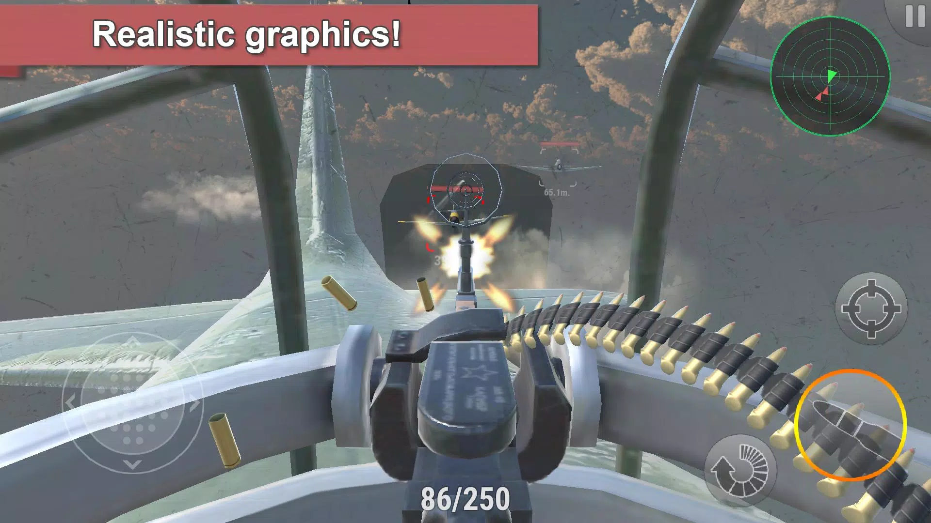 Air Defender: Bomber Simulator Captura de pantalla 2