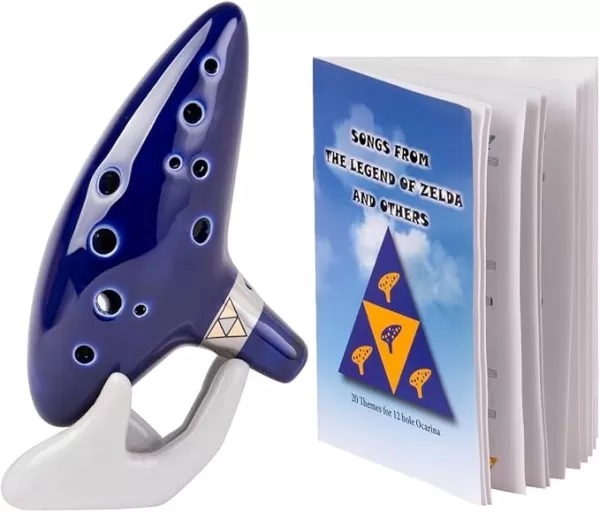 Zelda Ocarina and Songbook Set