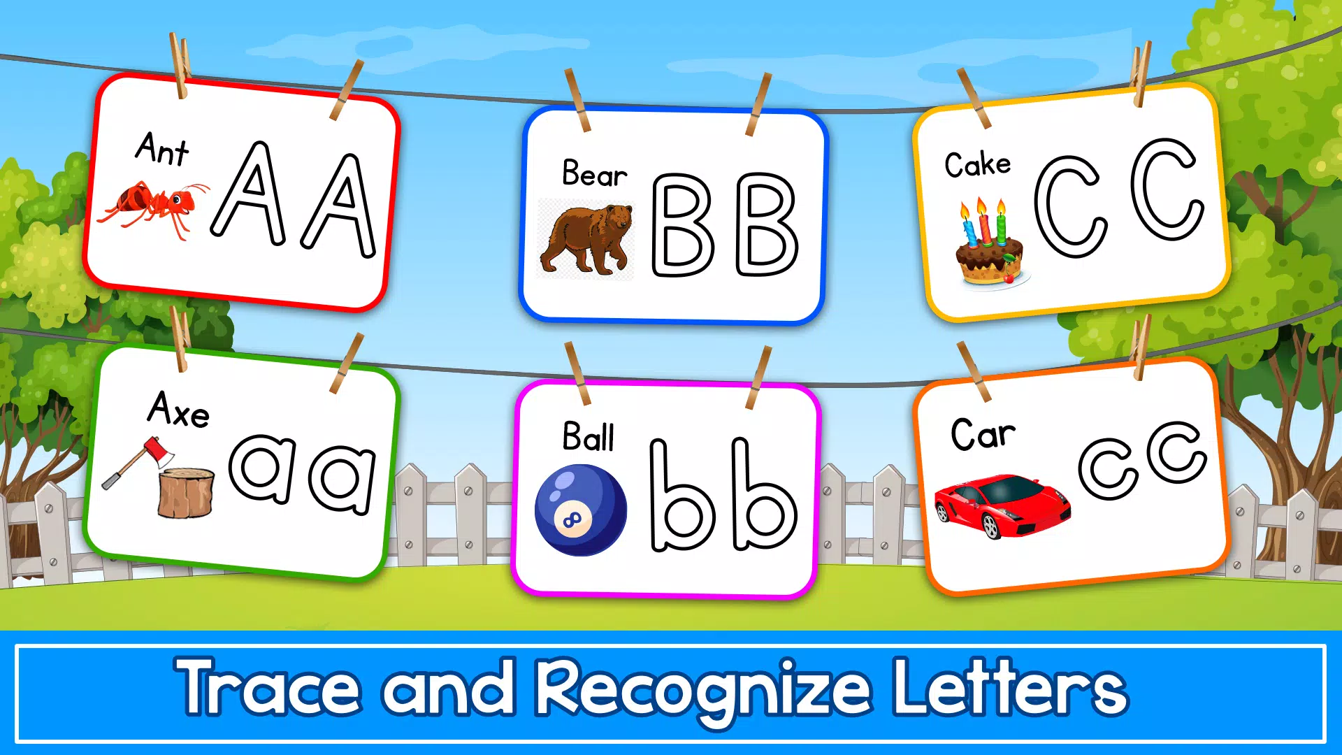 ABC Tracing Kids Learning Game Captura de pantalla 2