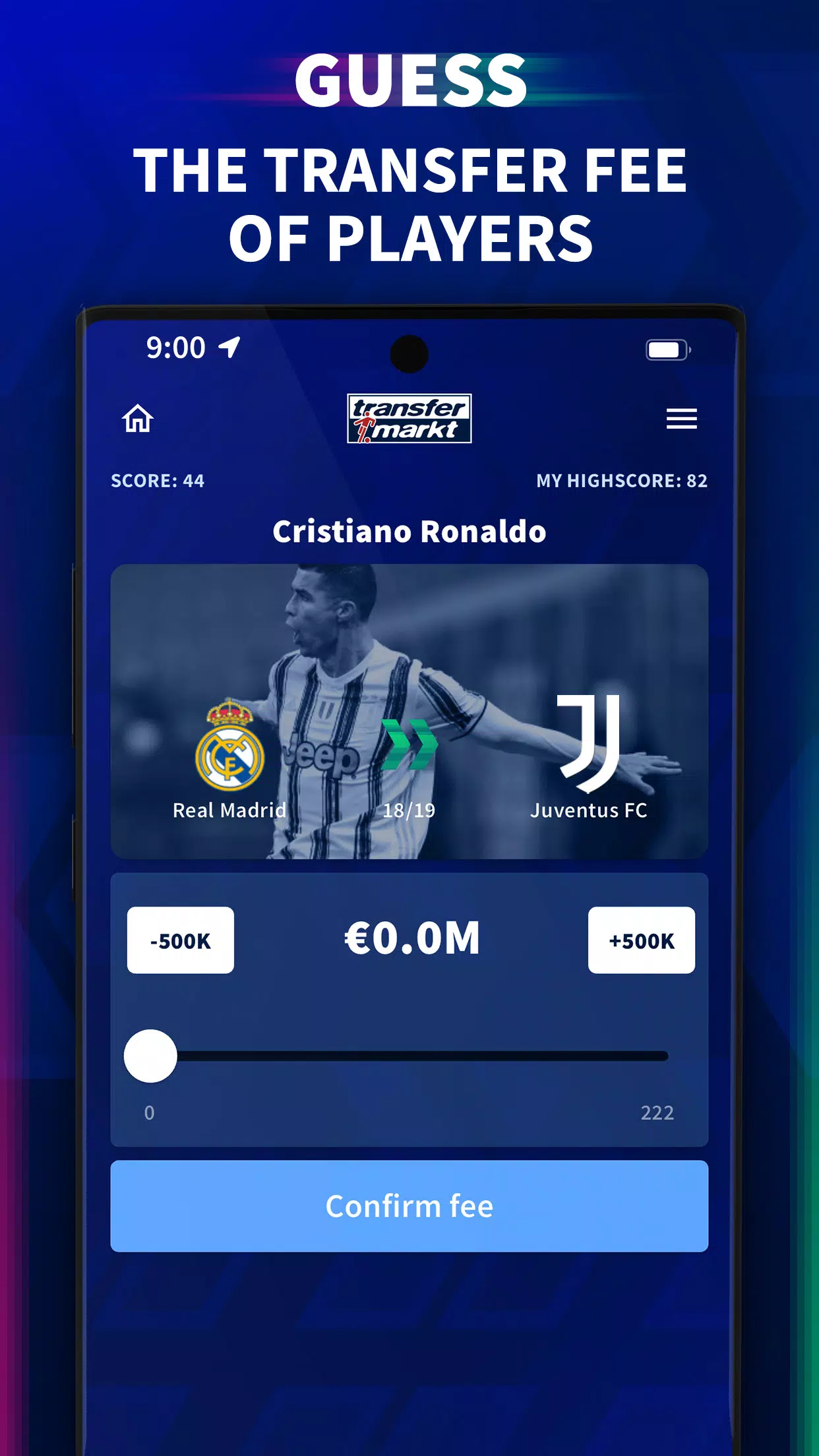 Transfermarkt: Football Quiz Captura de tela 1