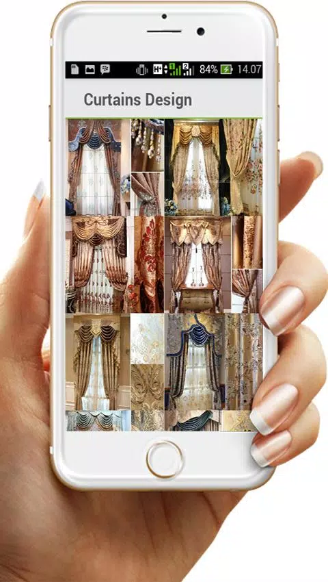 Curtains Design Idea Captura de pantalla 1