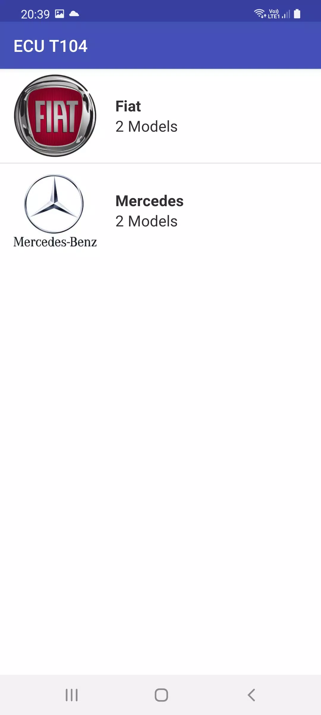 ECU T104 Captura de tela 3
