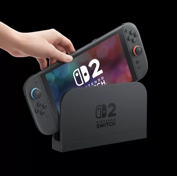 Switch 2 Console Closeup