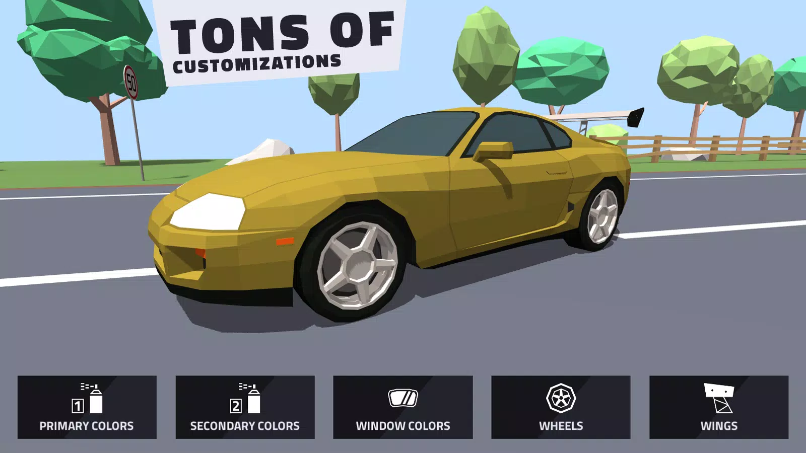 Polygon Drift Captura de tela 3