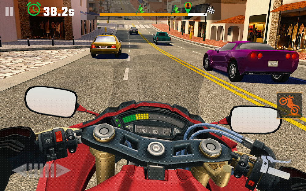 Moto Rider GO: Highway Traffic Mod スクリーンショット 2