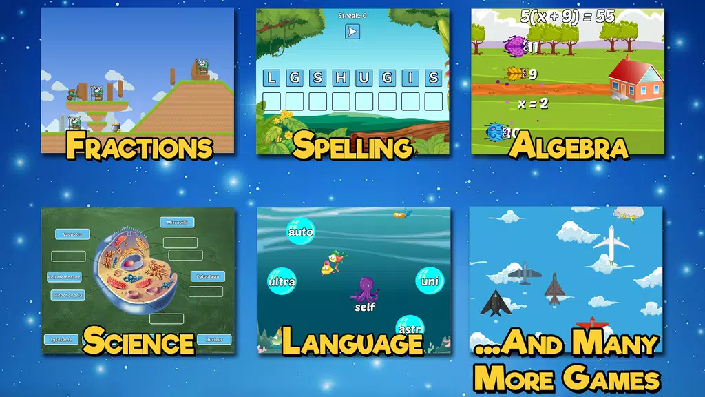 Fifth Grade Learning Games Captura de pantalla 0