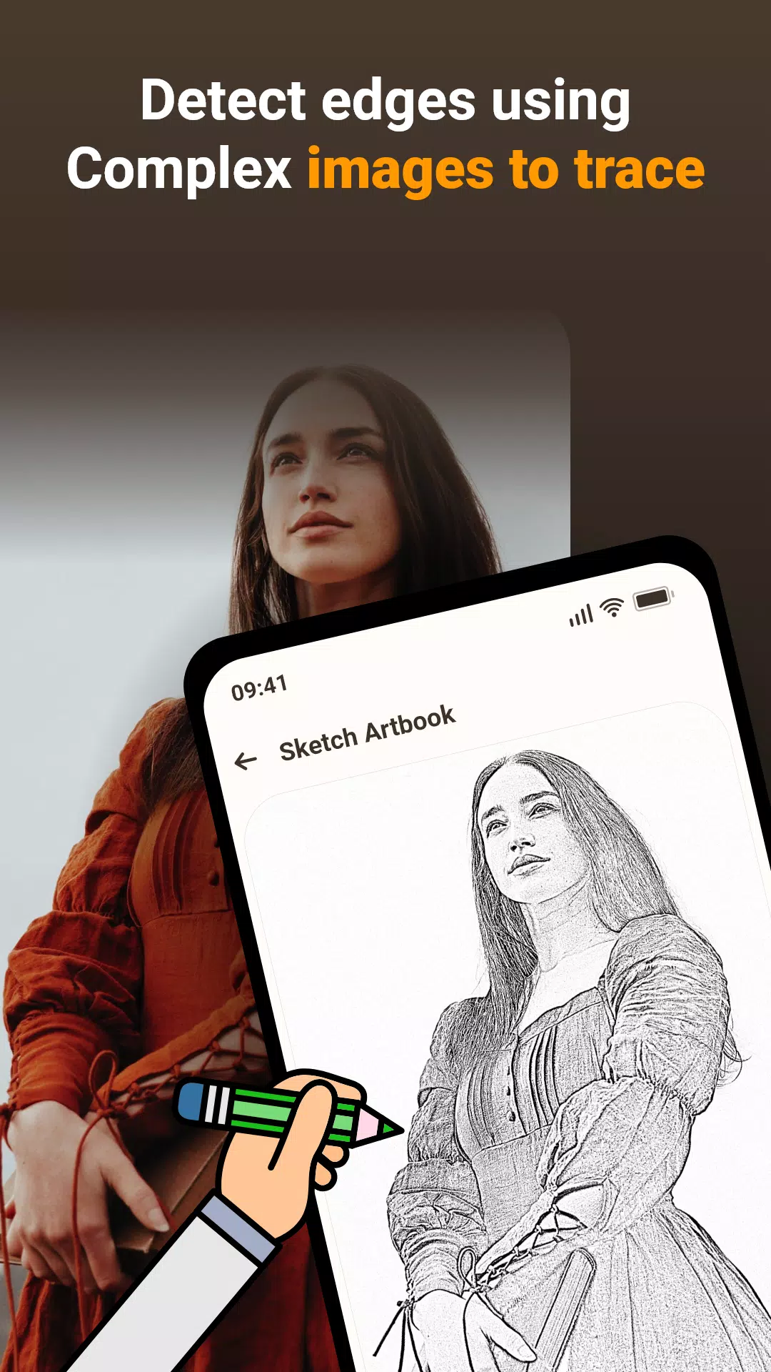 Drawing - Draw, Trace & Sketch Capture d'écran 2