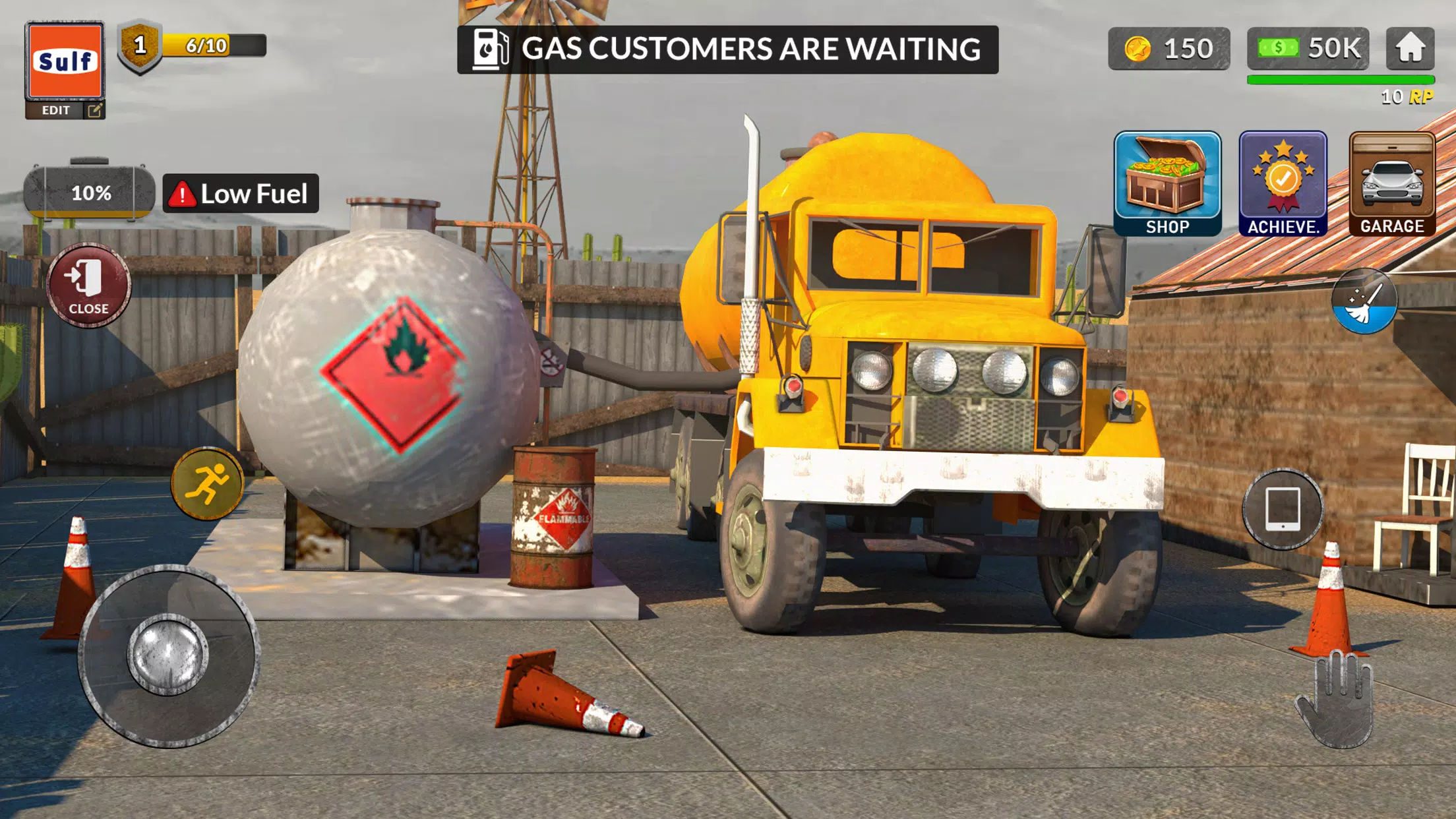 Gas Filling Junkyard Simulator Capture d'écran 1