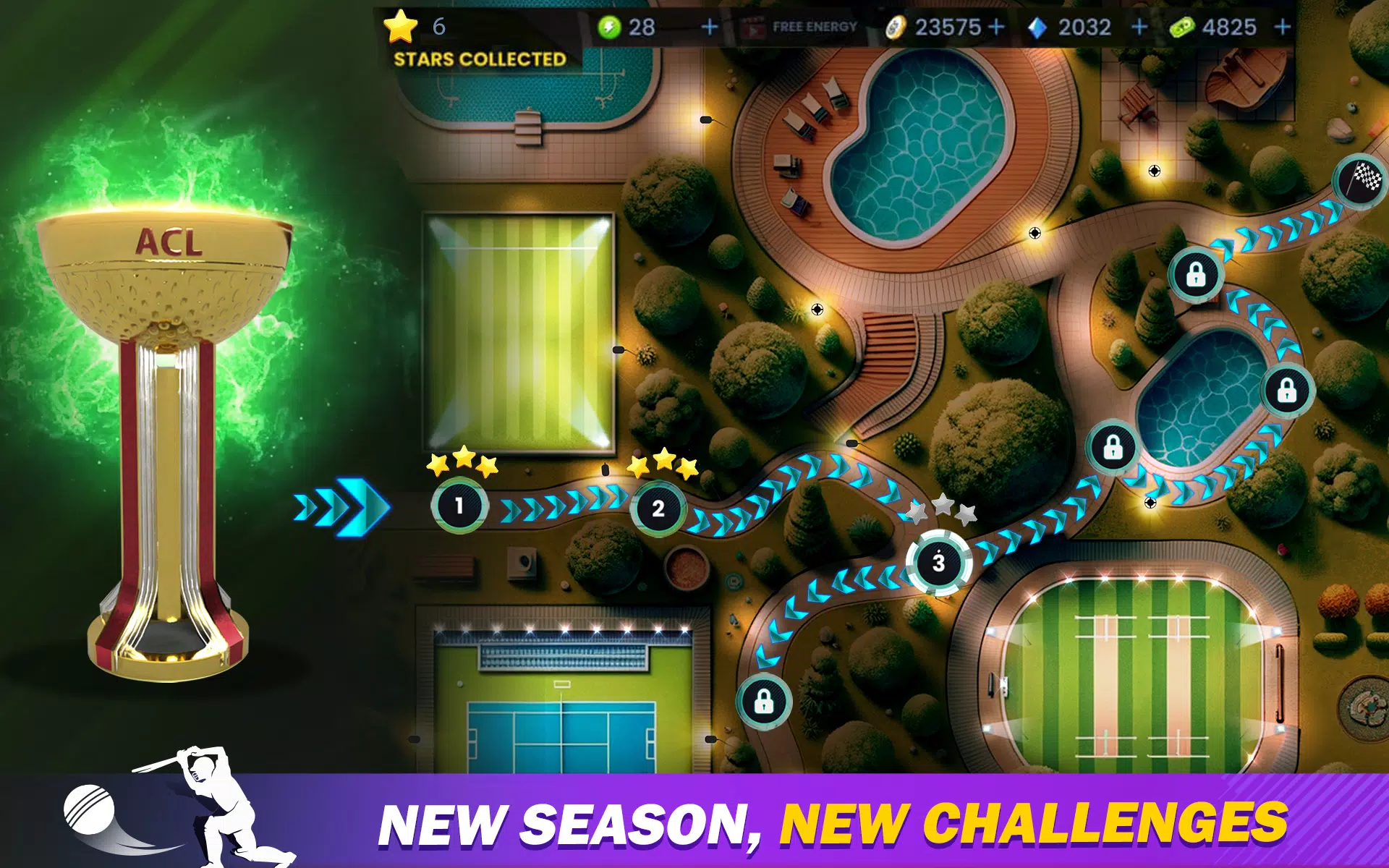 Cricket Game : Sachin Saga Pro Captura de pantalla 1
