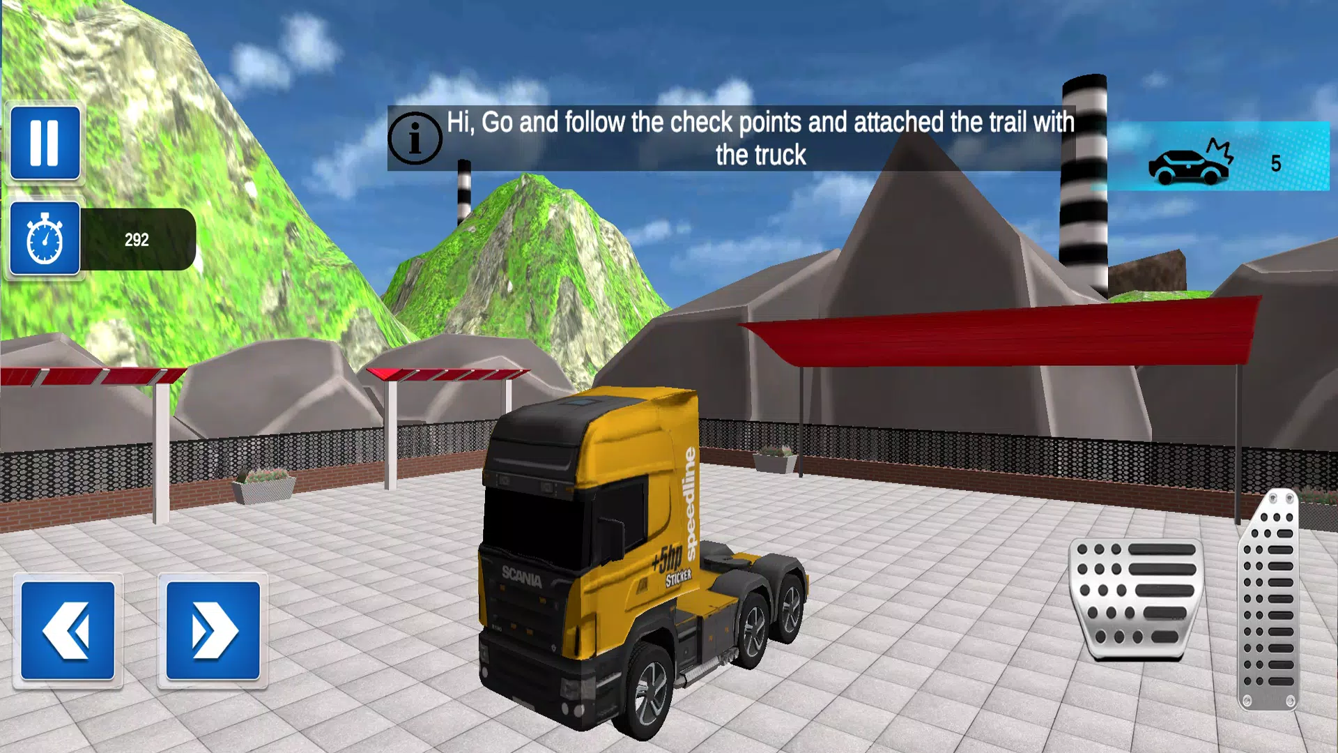 Truck Transport Game Simulator Captura de pantalla 3