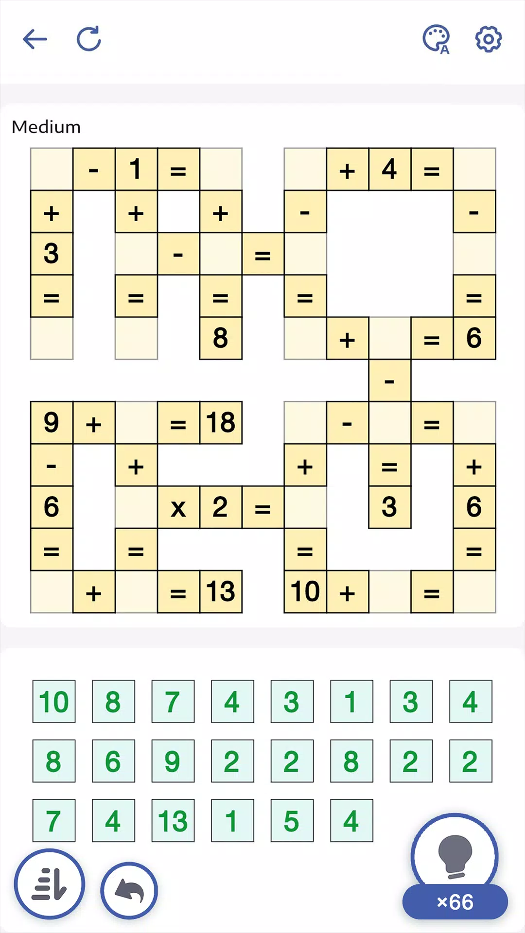 Crossmath - Math Puzzle Games應用截圖第2張