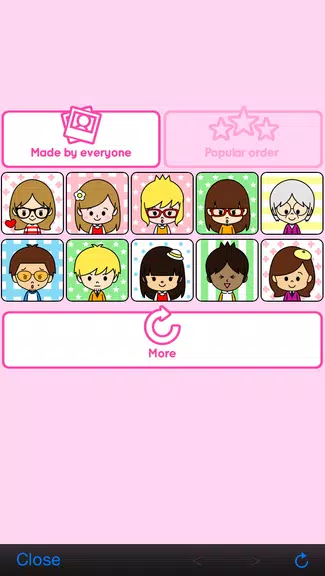 Portrait shop - cute Captura de tela 3