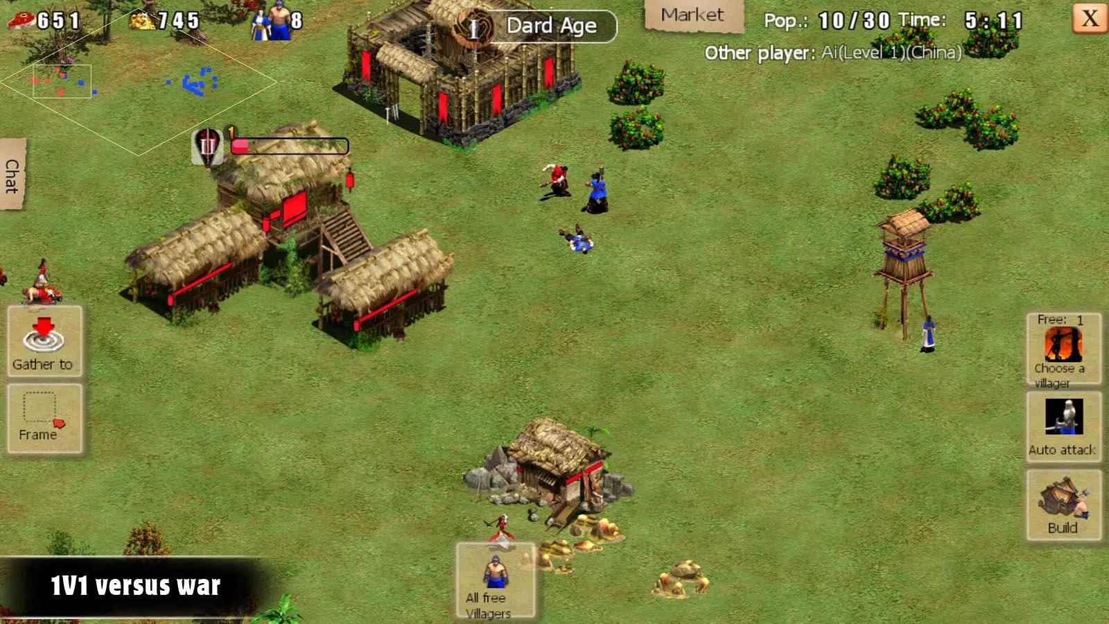 War of Empire Conquest：3v3 Capture d'écran 1