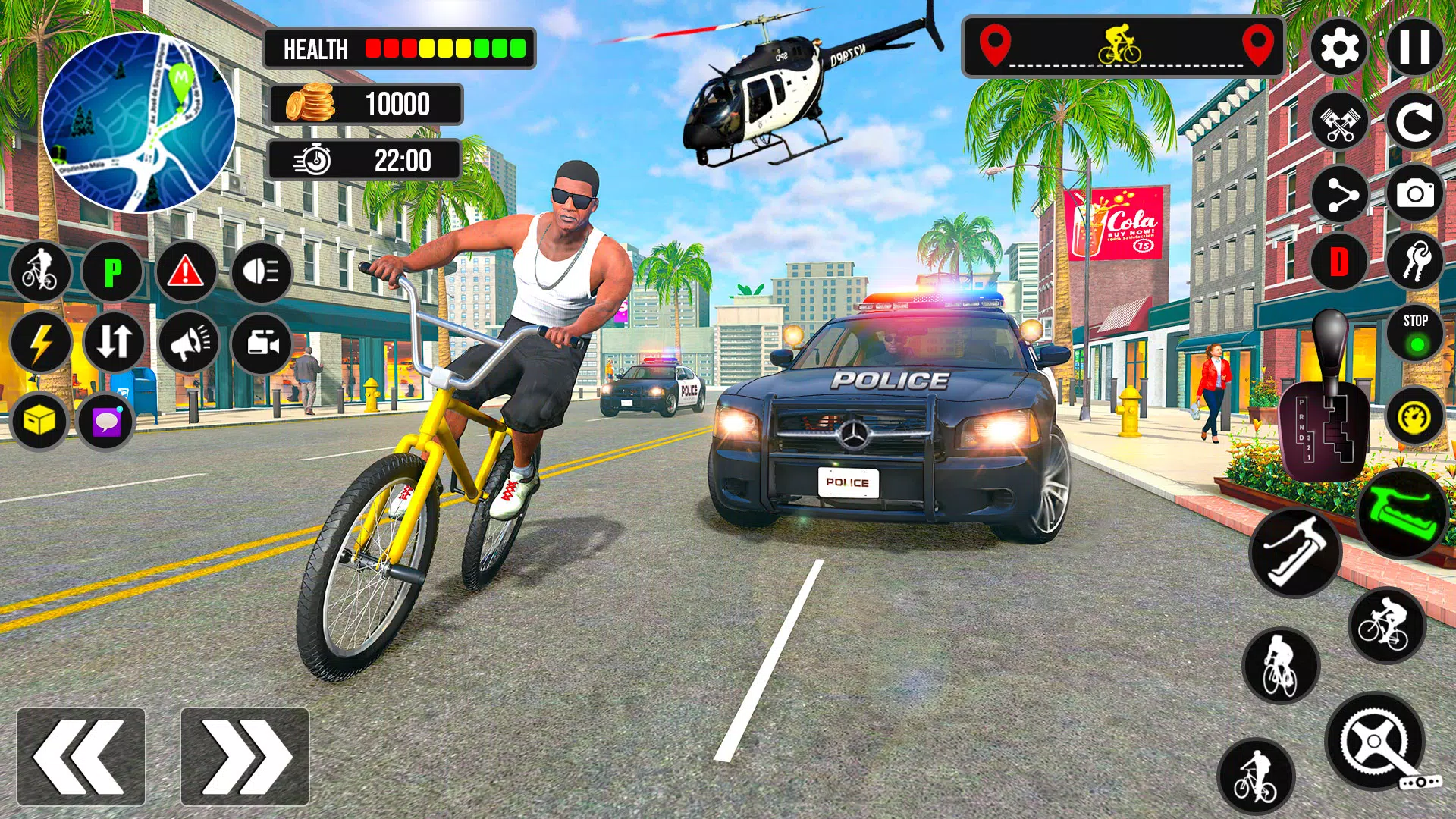 Xtreme BMX Offroad Cycle Game Captura de tela 1