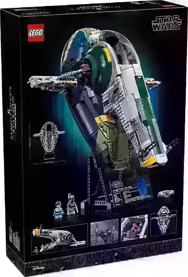 Lego揭幕了Jango Fett的Starship和New Star Wars Sethers在5月第四次之前