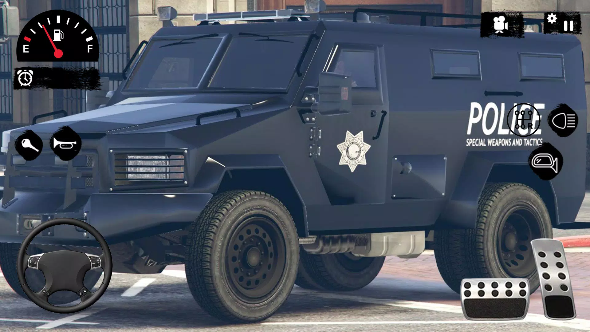 Offroad Police Truck Drive 3D Скриншот 1