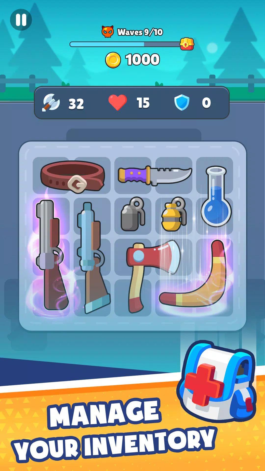 Backpack Hero Capture d'écran 0