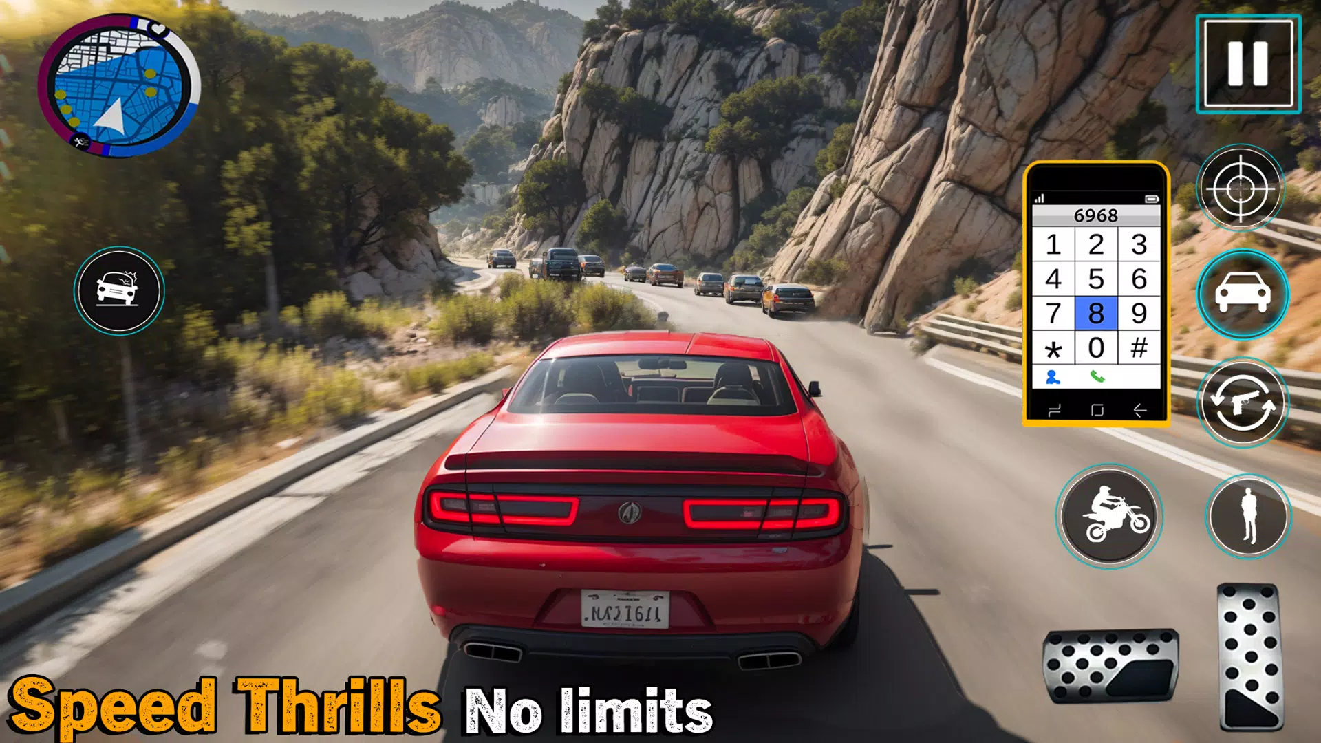 City Driving Car Simulator 3D Ảnh chụp màn hình 2