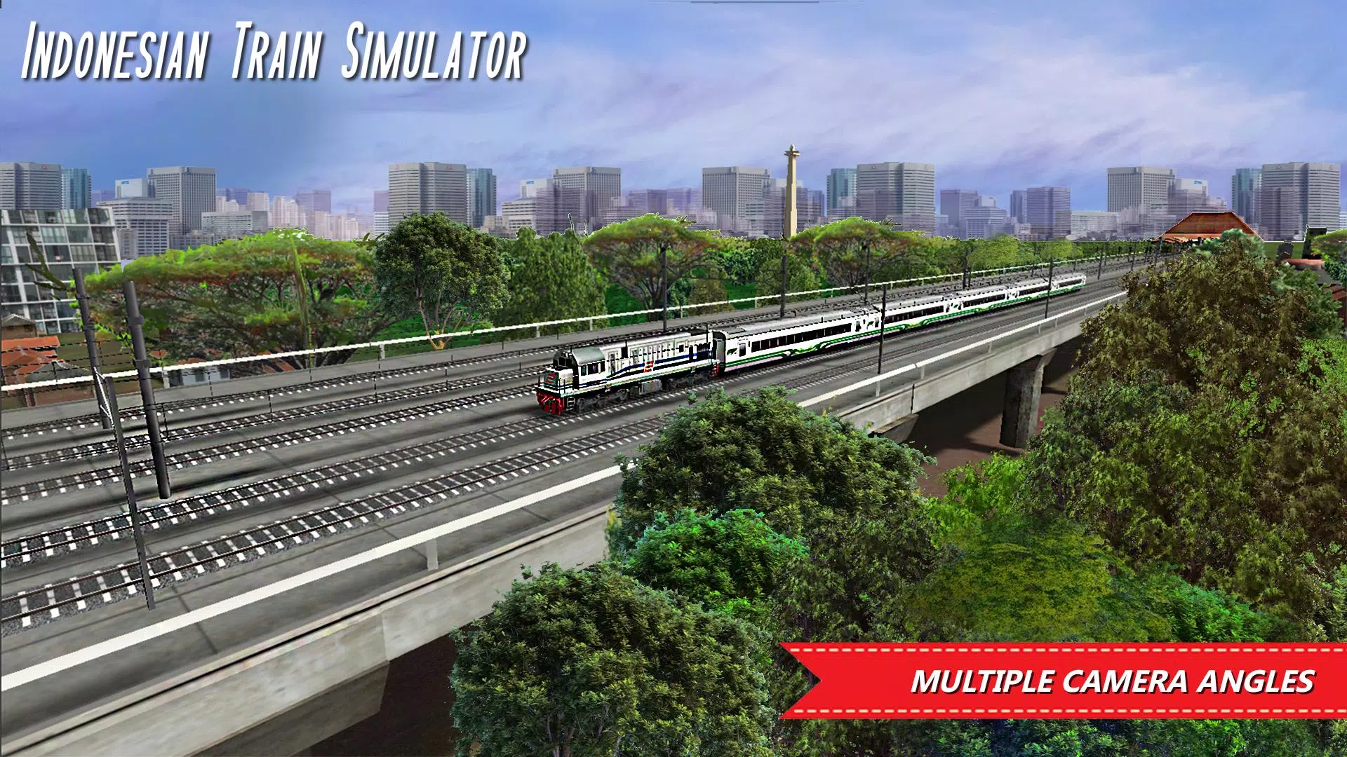 Indonesian Train Sim: Game 스크린샷 0