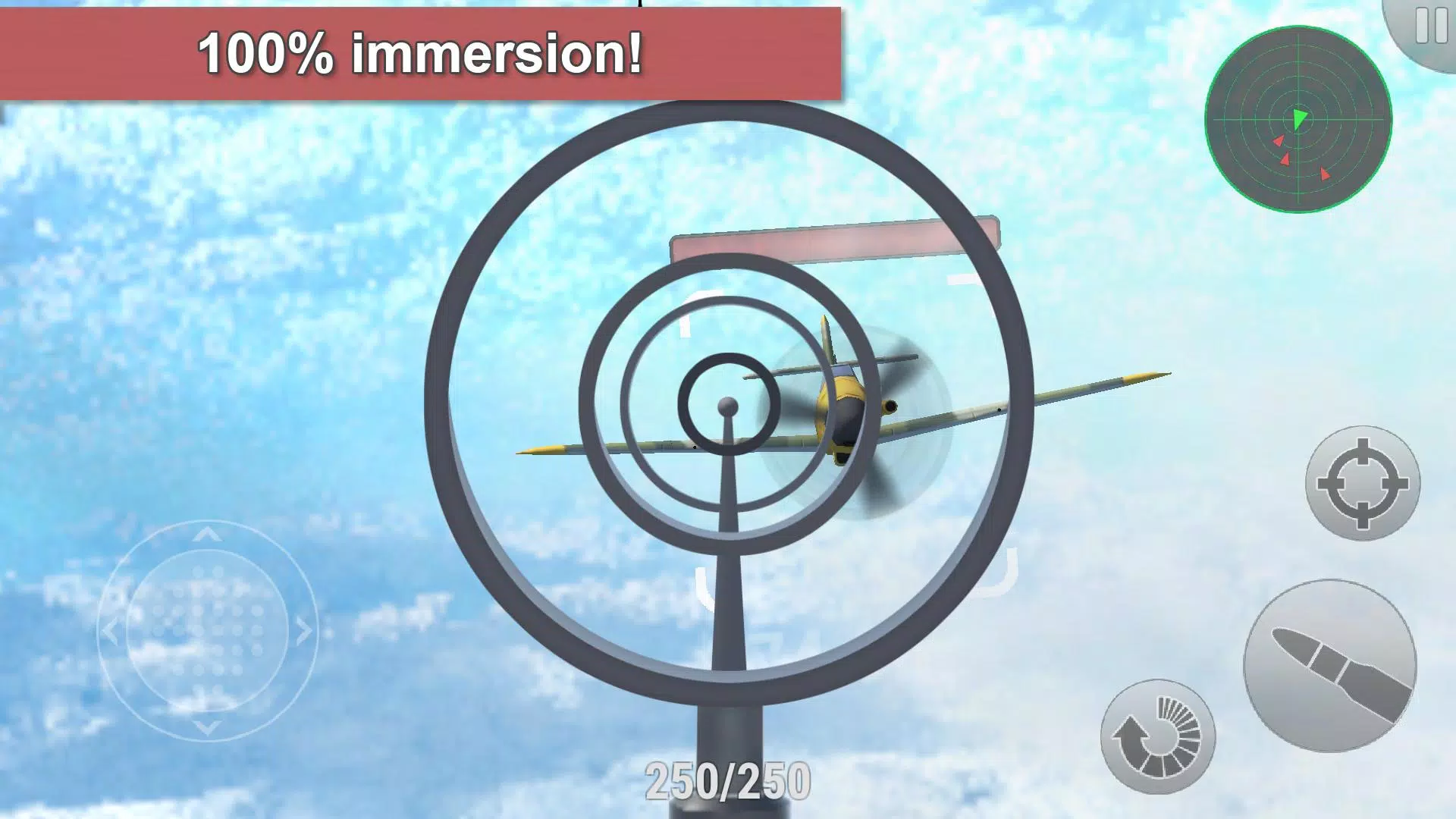 Air Defender: Bomber Simulator Captura de pantalla 3