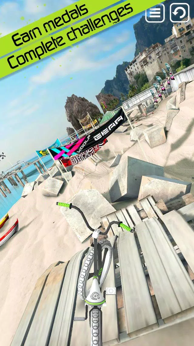 Touchgrind BMX Captura de pantalla 3