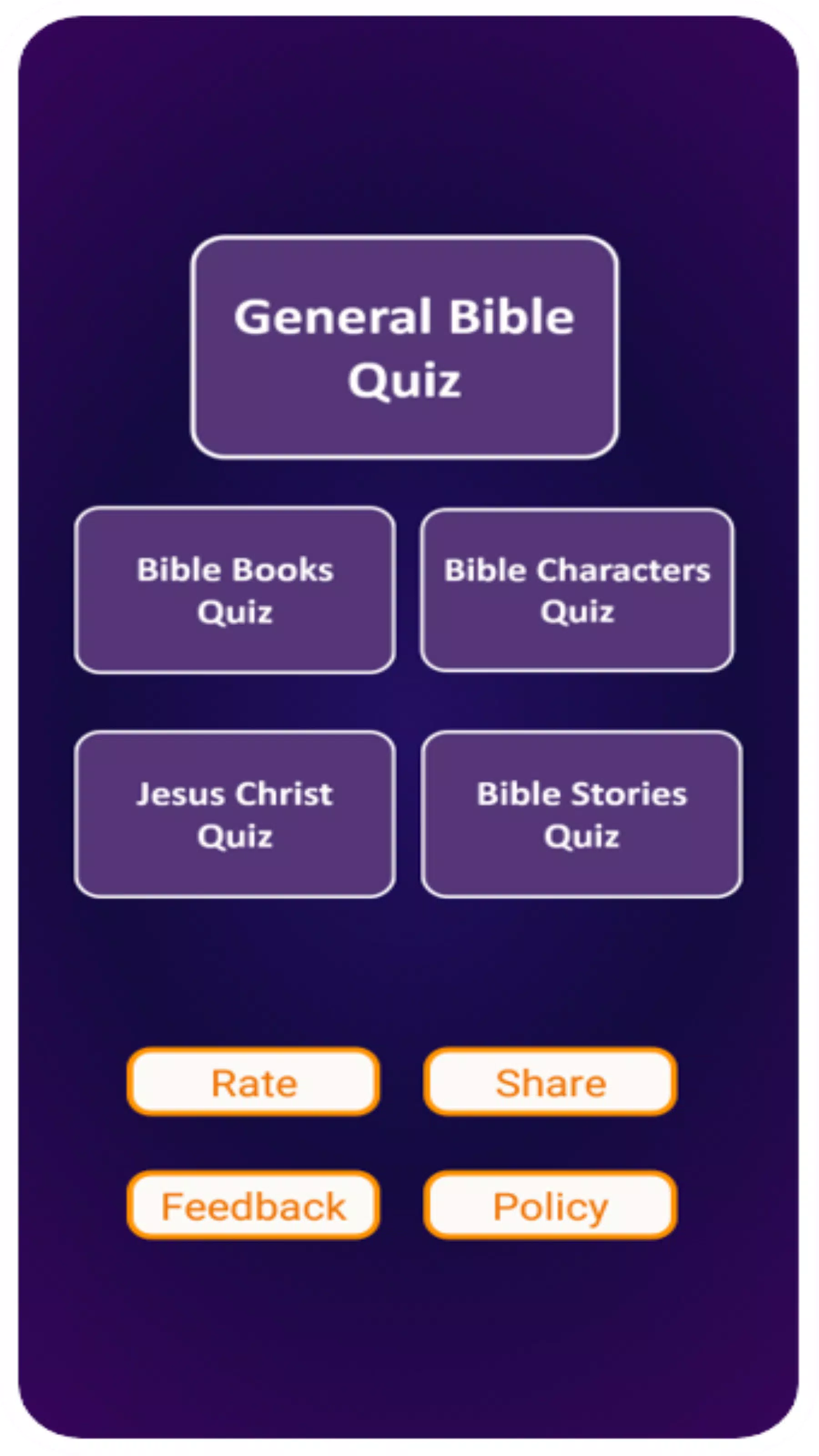 Bible Quiz & Answers Скриншот 1