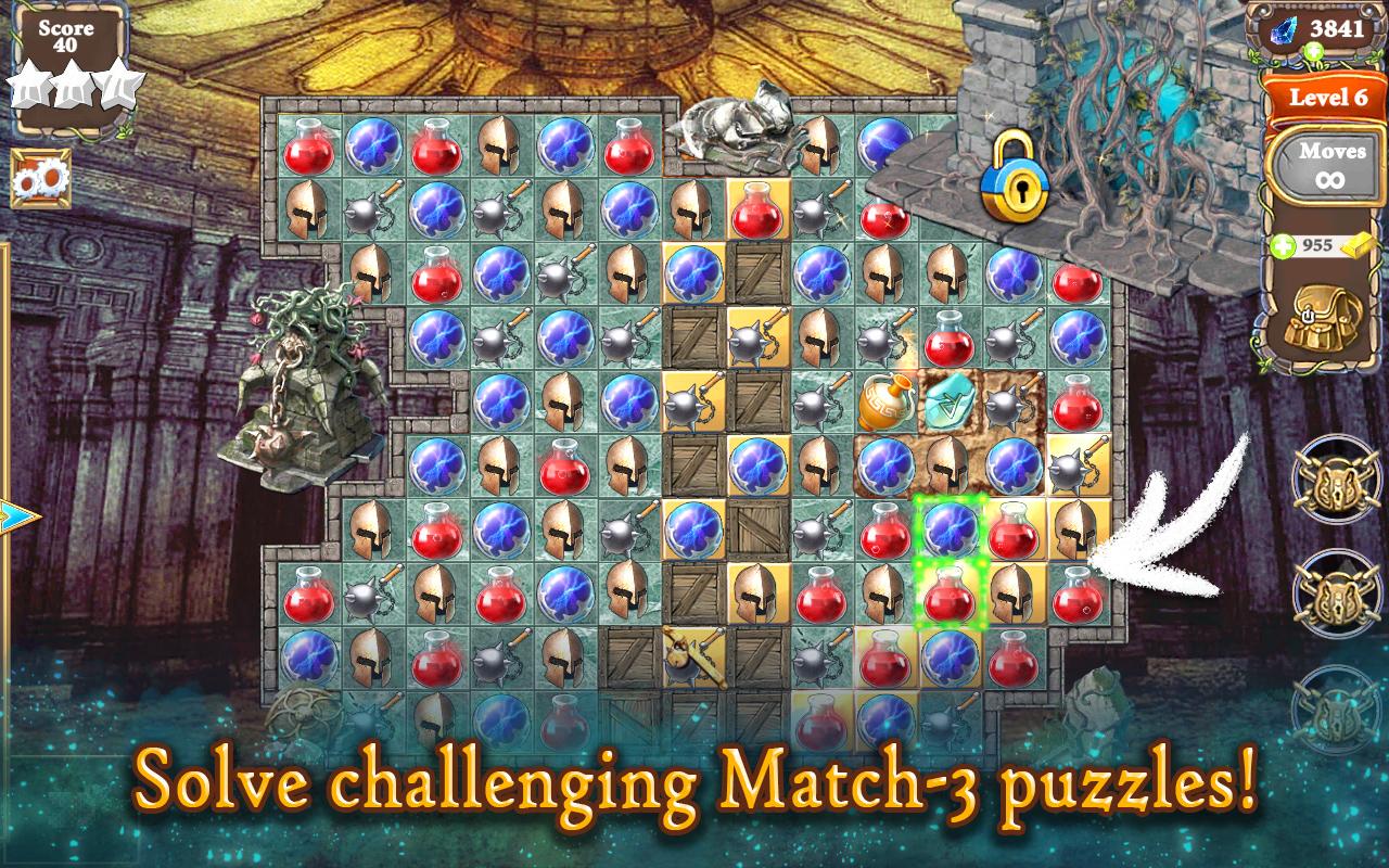 MatchVentures: Match 3 Mystery應用截圖第1張