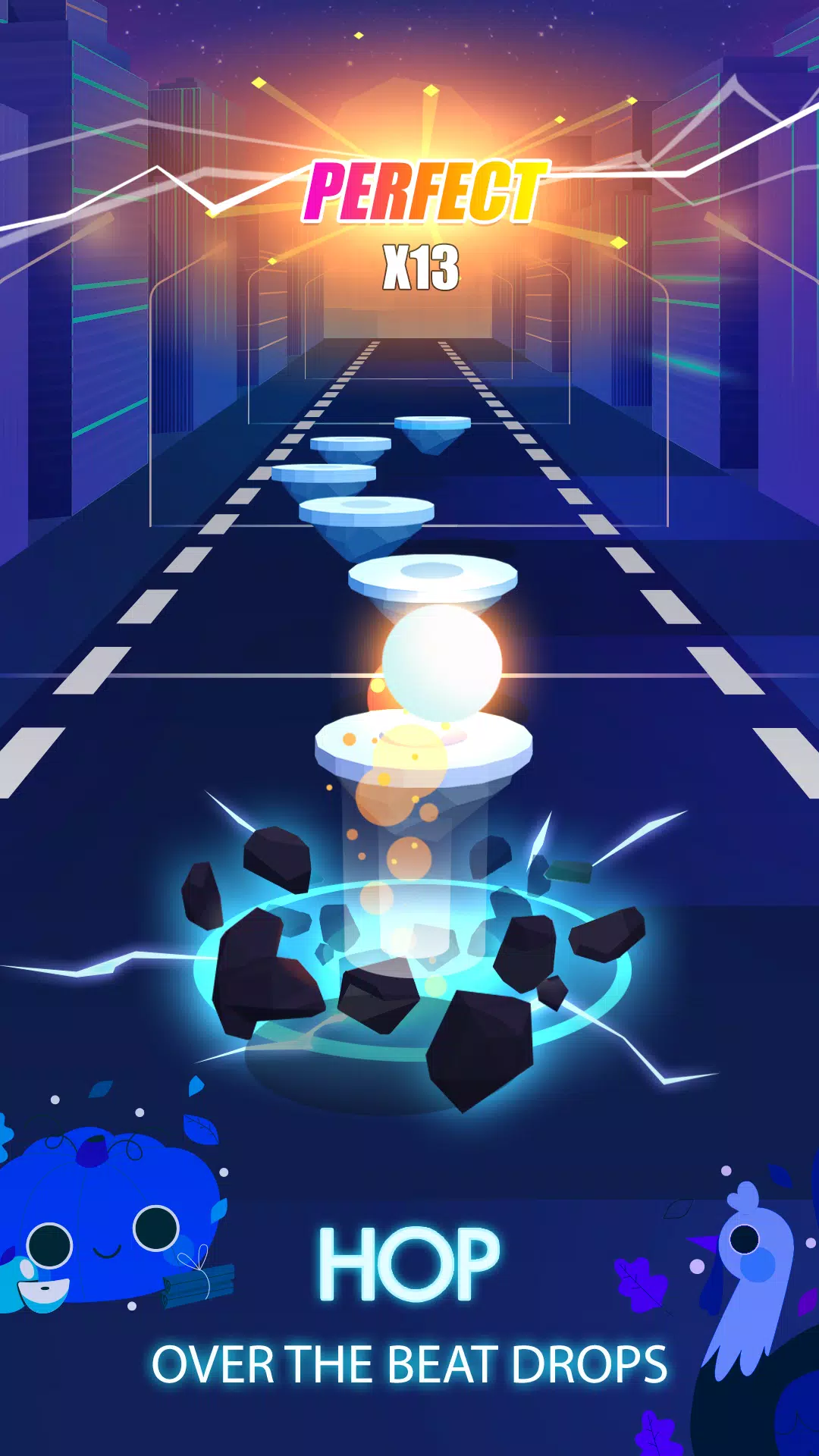Hop Ball 3D: Dancing Ball Capture d'écran 3
