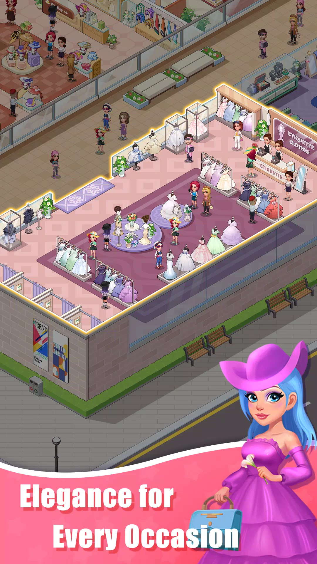 Idle Shopping Mall - Tycoon应用截图第3张