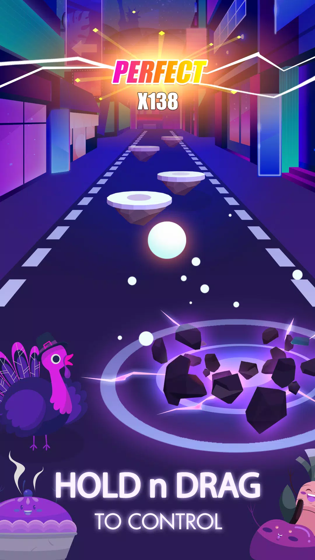 Hop Ball 3D: Dancing Ball Capture d'écran 1