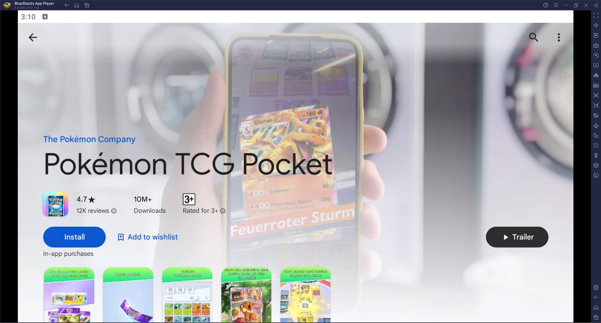 Играйте Pokémon TCG Pocket на ПК/Mac с помощью BlueStacks