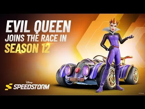 Disney Speedstorm Evil Queen Racer