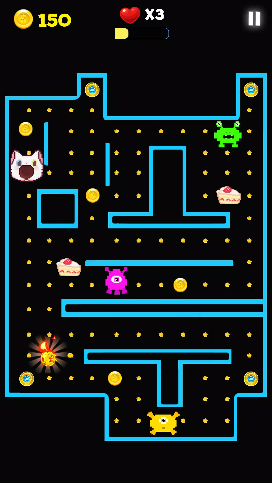 Pac Classic - Maze Escape Captura de tela 1