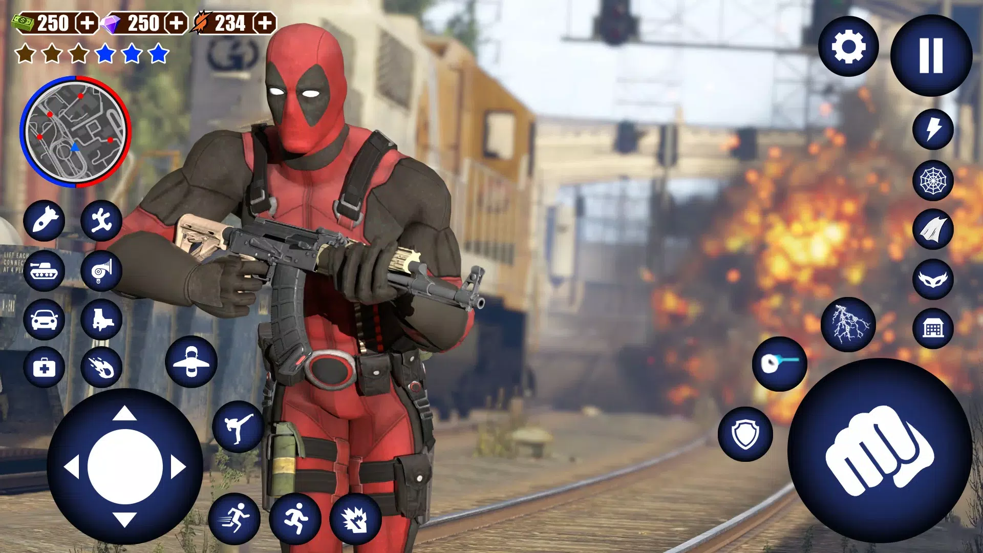 マイアミ ロープ マン ヒーロー スパイダ ギャングスター スクリーンショット 2