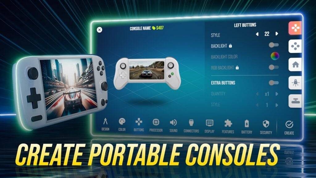 "Console Tycoon: SIM mới với 10.000 thông số kỹ thuật công nghệ"