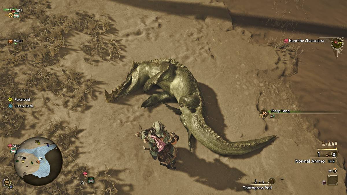 Monster Hunter Wilds တွင် gaijos အနိုင်ရခဲ့သည်