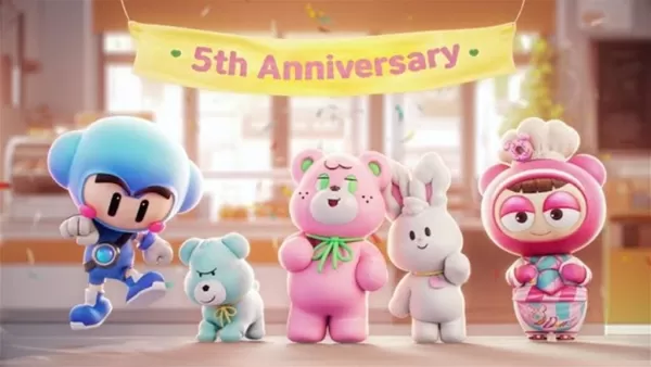 카트라이더 러쉬+, 카페 크노티드와 콜라보레이션으로 5주년 기념