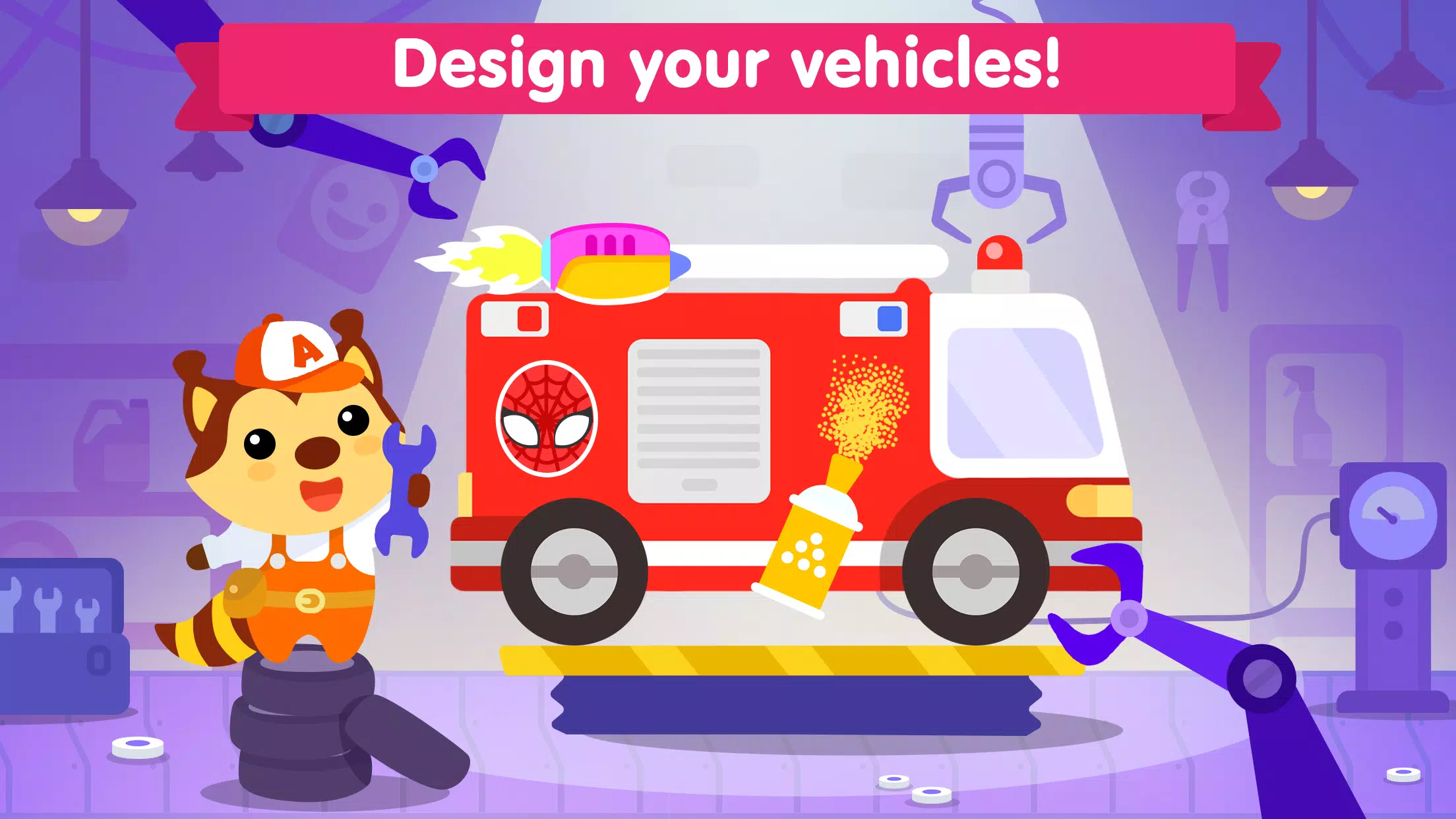 Juegos de coches para niños 2 Captura de pantalla 1