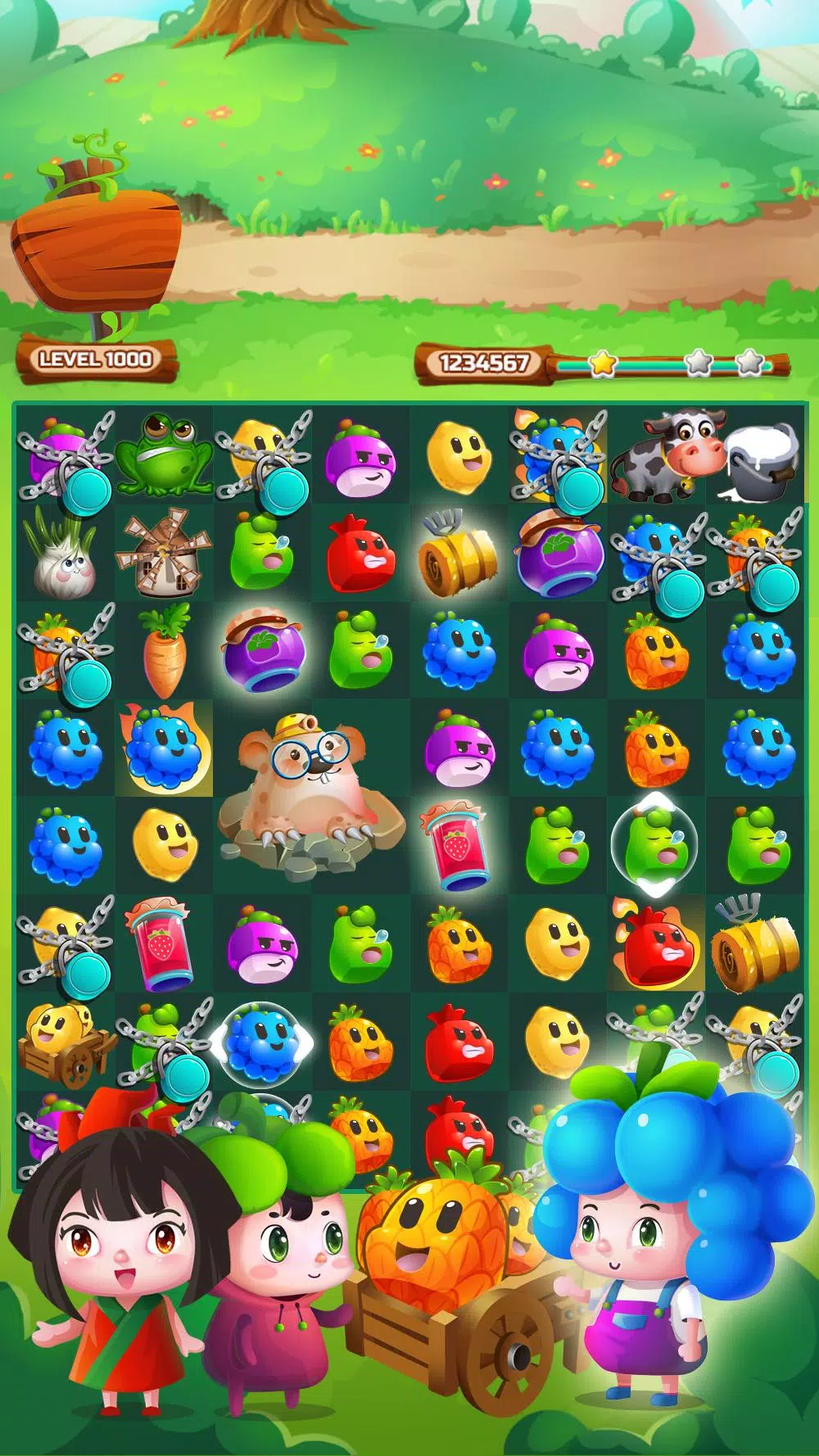 Fruit Puzzle Wonderland Capture d'écran 2