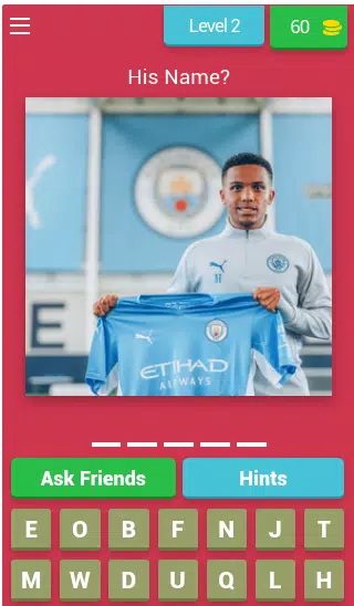 Manchester City Player's Quiz Captura de pantalla 2