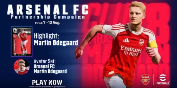 Konami e Arsenal estendem parceria de conteúdo do eFootball