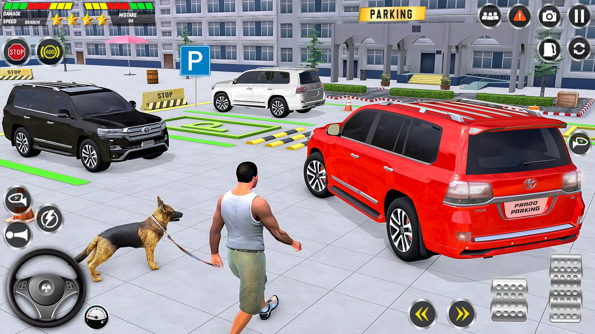 Modern Prado Parking Games 3D Capture d'écran 0