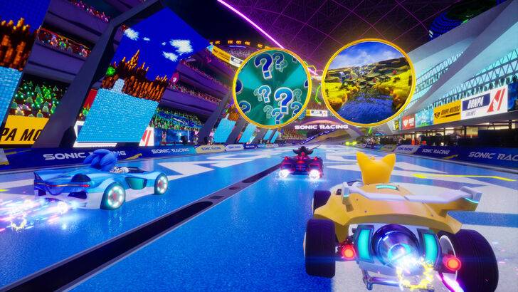 Sonic Racing: Crossworlds Dynamic Tracks