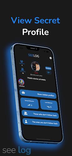 See log - view hidden profile स्क्रीनशॉट 3