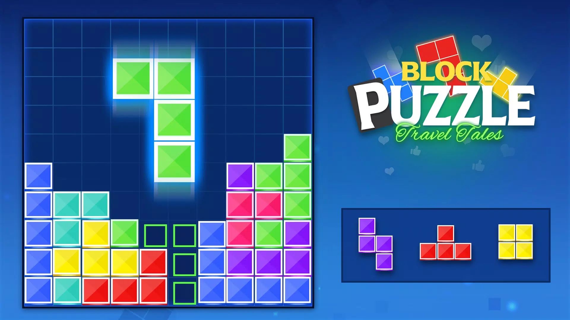 Block Puzzle: Travel Tales Capture d'écran 0